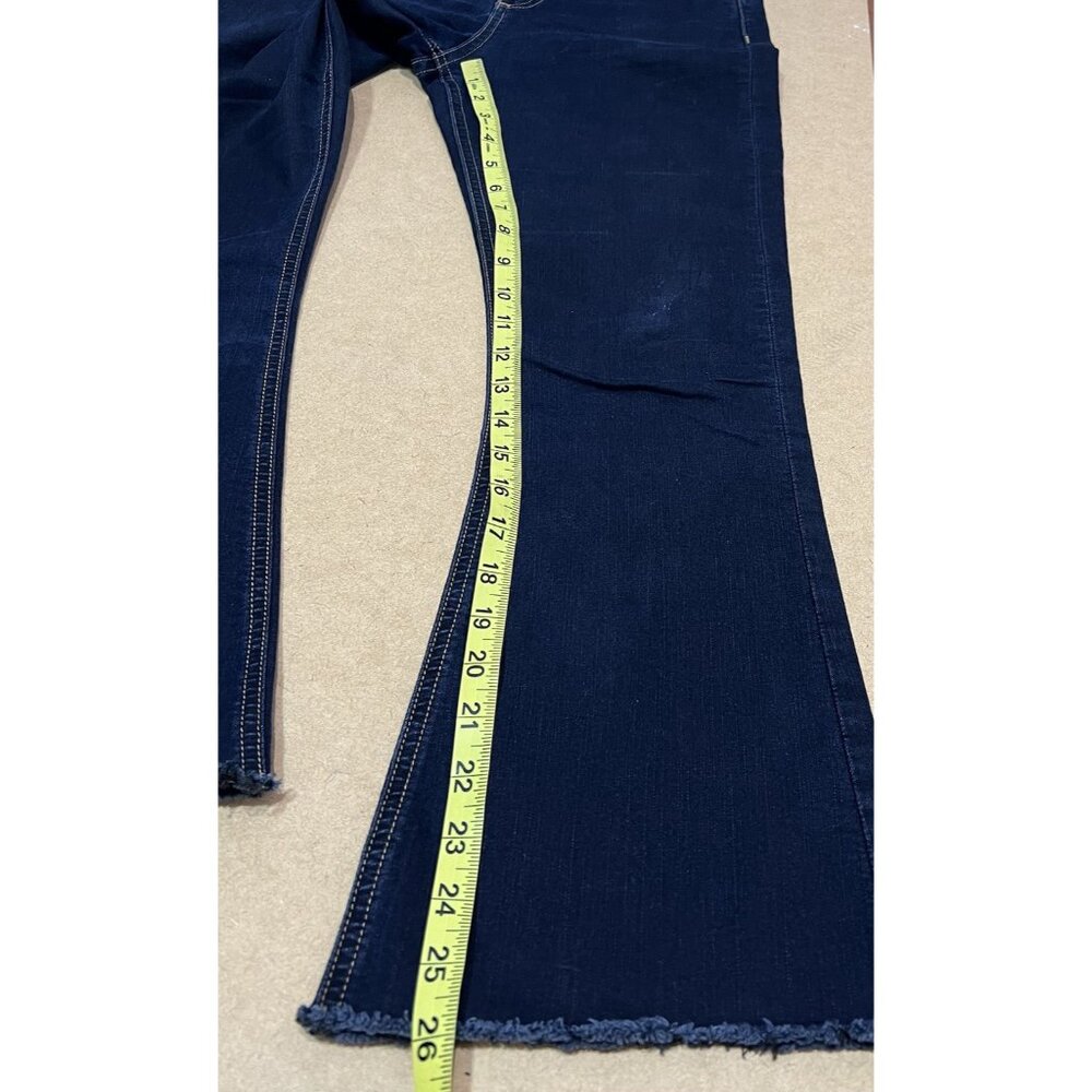 Rag & Bone Women’s Jeans Size 26 Crop Flare High Rise Blue Denim - Picture 10 of 15